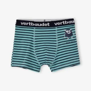 Lot De 7 Boxers Stretch Garçon Semainier Monstres Lot Ivoire Rayé – Vertbaudet acheter 14