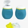 Lot De Gourdes Pour Compotes BEABA Babysqueez’ 2 En 1 + Squeez’portion Blue – Beaba magasin en ligne france 20