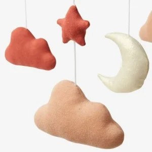 Mobile Lune Et étoiles Glitter Marron – Vertbaudet grande marque pas cher 14