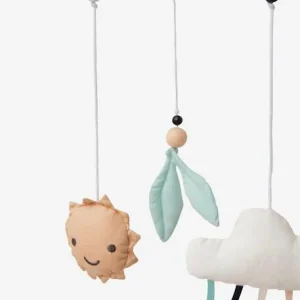 boutiqued pas cher Mobile Musical LOVELY NATURE Avec Jouets En Coton Bio* Vert – Vertbaudet 16