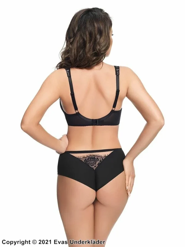 Nouvelle Collection Brazilian Panties, Sheer Inlays, Eyelash Lace 6