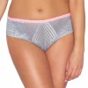 Brazilian Panties, Sheer Inlays, Floral Lace, Cheerful Color Retour Gratuit 13