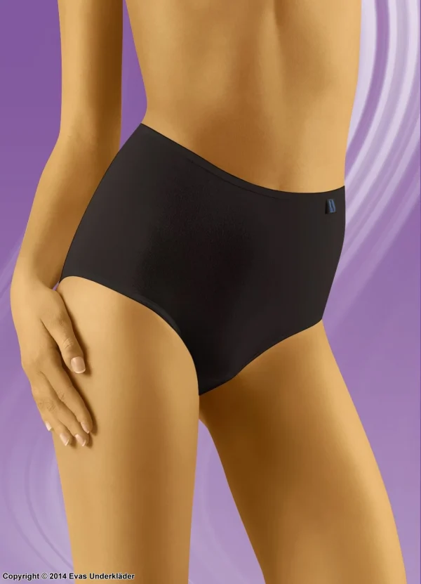 Nouvelle tendance Maxi Briefs, Smooth And Comfortable Fabric, High Waist, S To 3XL, 2-pack 5