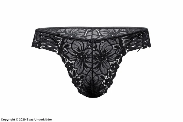 Romantic Panties, Embroidery, Lacing, Flowers Pas Cher soldes France 14