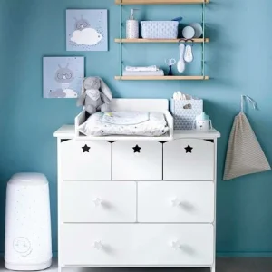 Plan à Langer 52 Cm Pour Commodes Bébé – Romane Blanc – Vertbaudet marques de renommée 10