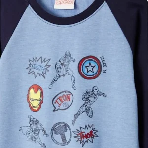 Pyjama Bicolore Garçon Marvel Avengers® Marine/bleu Ciel – Avengers magasin paris 14