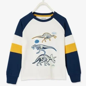 de garantie authentique Pyjama Long Garçon Dinosaures Phosphorescents Lot Ivoire – Vertbaudet 9