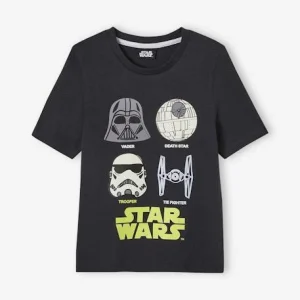 Vente Pyjashort Garçon Star Wars® Imprimé Phosphorescent Noir – Star Wars 8