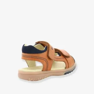 Sandales Cuir Garçon Platino Planet KICKERS® Marine – Kickers boutique en france 16