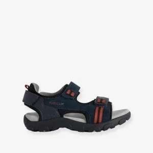 luxe soldes Sandales Garçon J.S. Strada A Mesh+ GEOX® Navy Dk Red – Geox 10