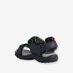 luxe soldes Sandales Garçon J.S. Strada A Mesh+ GEOX® Navy Dk Red – Geox 12