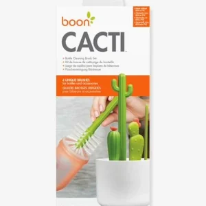 en promotion Set De 4 Brosses Cactus – Boon Blanc – Boon 9