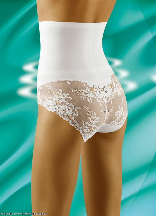 Shaping Briefs, Lace Panel, Very High Waist site en ligne 1