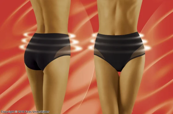 marques de renommée Shaping Panties, Sheer Inlays, High Waist 6