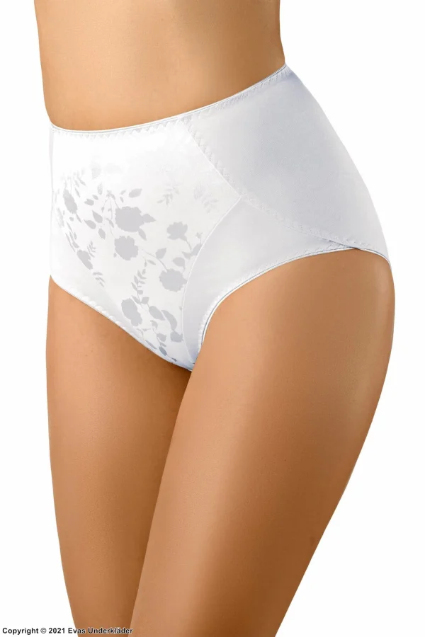 Nouveau Shaping Briefs, Waist And Belly Control, Flowers 4