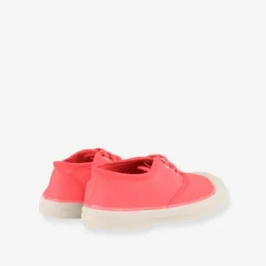 livraison la plus rapide Tennis à Lacets Coton Enfant BENSIMON® Vert – Bensimon 10