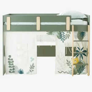 Large choix en ligne Tente De Lit Jungle Imaginaire Blanc Clair Uni Avec Decor – Vertbaudet 18