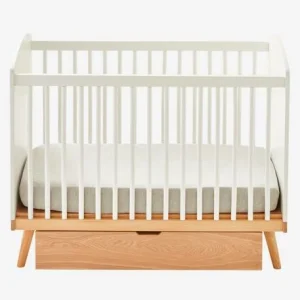 Tiroir De Rangement Lit Bébé LIGNE CONFETTI Blanc Clair Bicolor/multicolor – Vertbaudet soldes 11