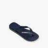 Tongs Enfant Brasil Logo HAVAÏANAS Marine/weiß – Havaianas soldes officiel 19