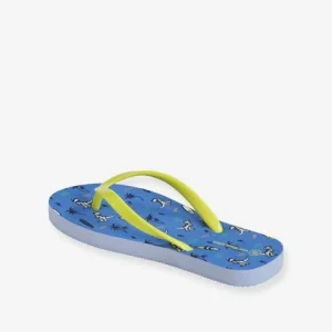 Tongs Imprimées Garçon Bleu Imprimé Dino – Vertbaudet magasin pour 18